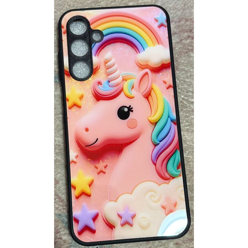 Samsung Galaxy A25 5G Unicorn Rainbow Phone Case